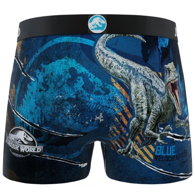 Boxer Homme BLU Bleu et Noir