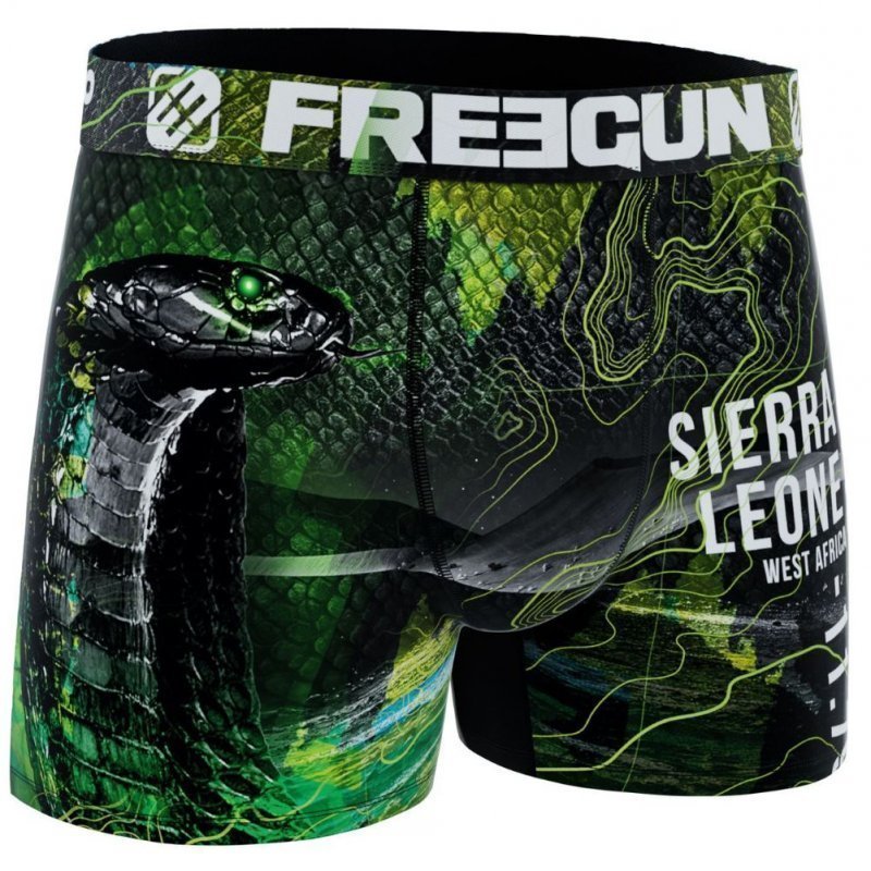 Boxer Homme SNA Vert et Noir