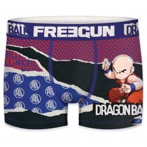 FREEGUN Boxer Homme Microfibre KRI Bleu Violet DRAGON BALL Z