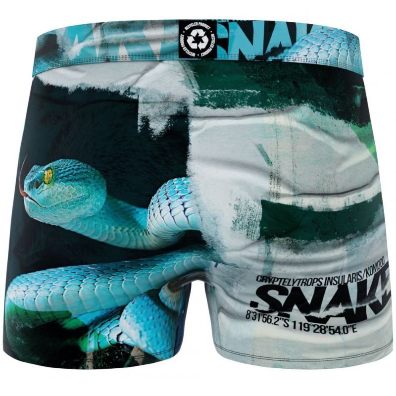 Boxer Homme SNA Noir et Bleu