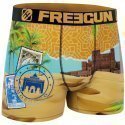 FREEGUN Boxer Homme Microfibre recyclée MAR Orange PREMIUM