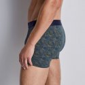 AUBADEMEN Boxer Homme Coton bio MOON Bleu