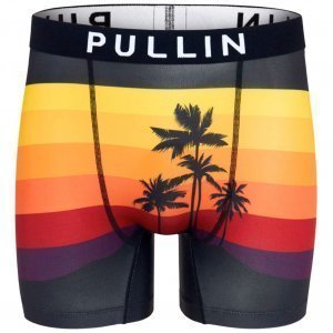 Boxer long Homme BADCALI Noir et Multicolore