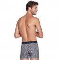 Boxer Homme FLORAL Rose et Marine