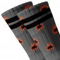 Chaussettes Homme BURNING Gris et Orange