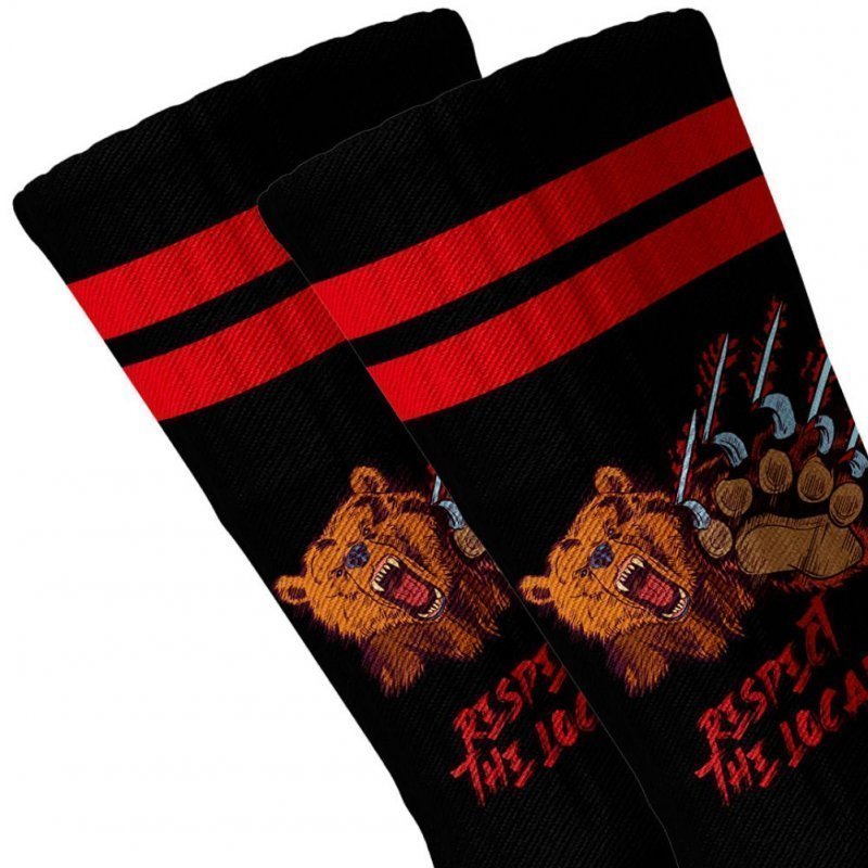 Chaussettes Homme LOCALS Noir et Marron