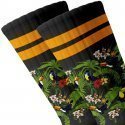 Chaussettes Homme PAPEETE Noir et Vert