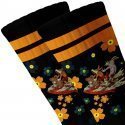 Chaussettes Homme SURFPANIC Noir et Orange