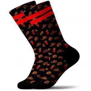 Chaussettes Homme WIFI Noir et Rouge
