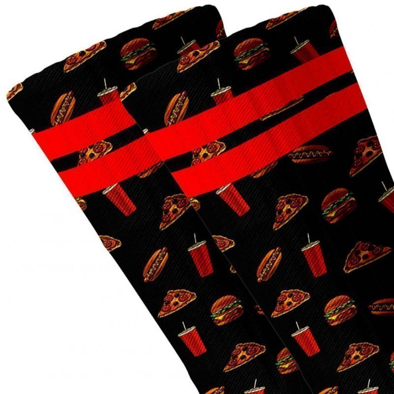 Chaussettes Homme WIFI Noir et Rouge