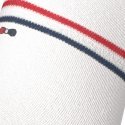 LOT DE 2 Invisibles Chaussettes Homme TRICOL Blanc et Marine
