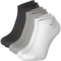 EDEN PARK 3 paires de Socquettes Homme Coton UNIE Noir Blanc Gris