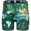 Boxer long Homme FELLAS Vert et Bleu