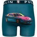 Boxer long Homme K2000 Bleu et Rose