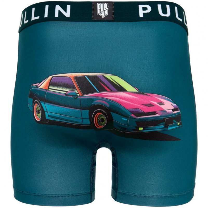 Boxer long Homme K2000 Bleu et Rose