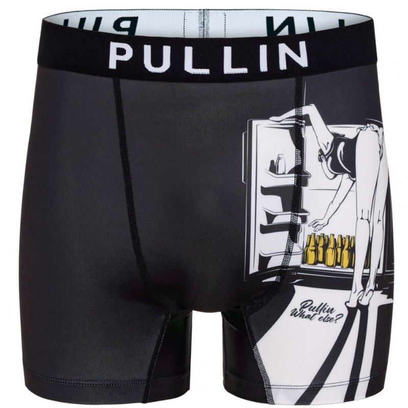 Boxer long Homme LIFEISLIFE Noir et Blanc
