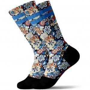 Chaussettes Homme NOBADDAYS Bleu et Beige