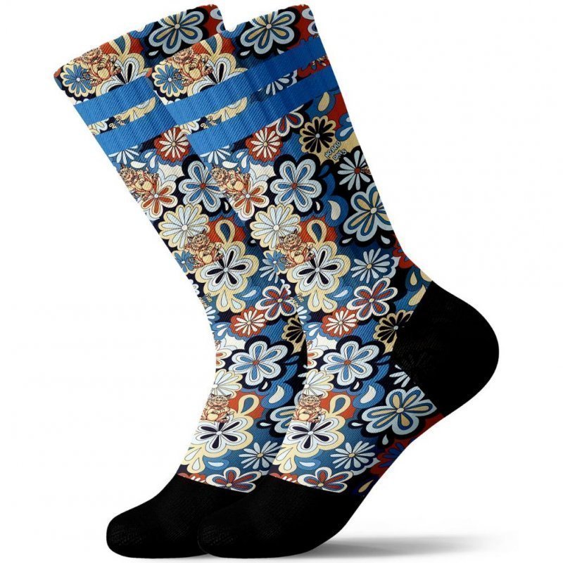 Chaussettes Homme NOBADDAYS Bleu et Beige