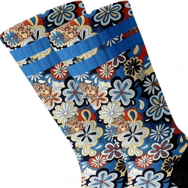 Chaussettes Homme NOBADDAYS Bleu et Beige