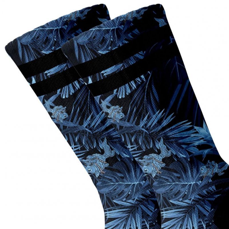 Chaussettes Homme BASSIN Bleu et Noir