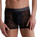 AUBADEMEN Boxer Homme Microfibre BLPY Noir