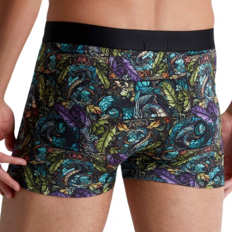 Boxer Homme DRAO Multicolore et Noir