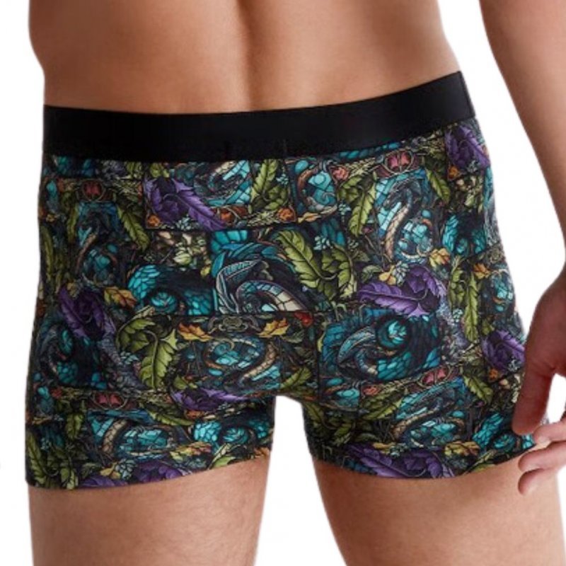 Boxer Homme DRAO Multicolore et Noir