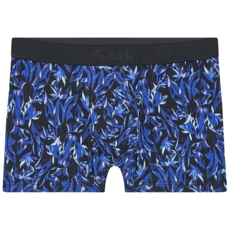Boxer Homme FLEB Bleu et Noir