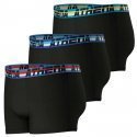ATHENA Lot de 3 Boxers Homme Microfibre 720MICRO Noir