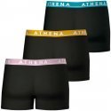 LOT DE 3 Boxer Sous-vêtements Homme EASYCOLOR Noir et Uni