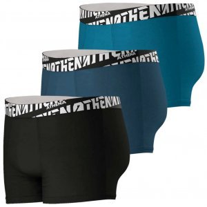 ATHENA 3 Boxers Homme Coton EASYSPORT Noir Lagon Croisière