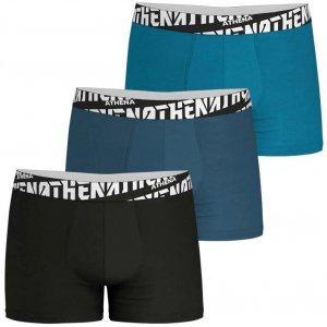 ATHENA 3 Boxers Homme Coton EASYSPORT Noir Lagon Croisière