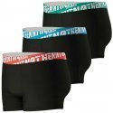 LOT DE 3 Boxer Sous-vêtements Homme EASYSPORT Noir et Multicolore