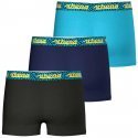LOT DE 3 Boxer Sous-vêtements Garçon EASYFUN Noir et Marine