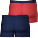 EMINENCE Lot de 2 Boxers Homme Coton FAIT EN FRANCE Marine Rouge