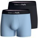 LOT DE 2 Boxer Sous-vêtements Homme ONEX2 Bleu et Ciel