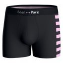 LOT DE 2 Boxer Sous-vêtements Homme DUOSTRIP Rose et Marine