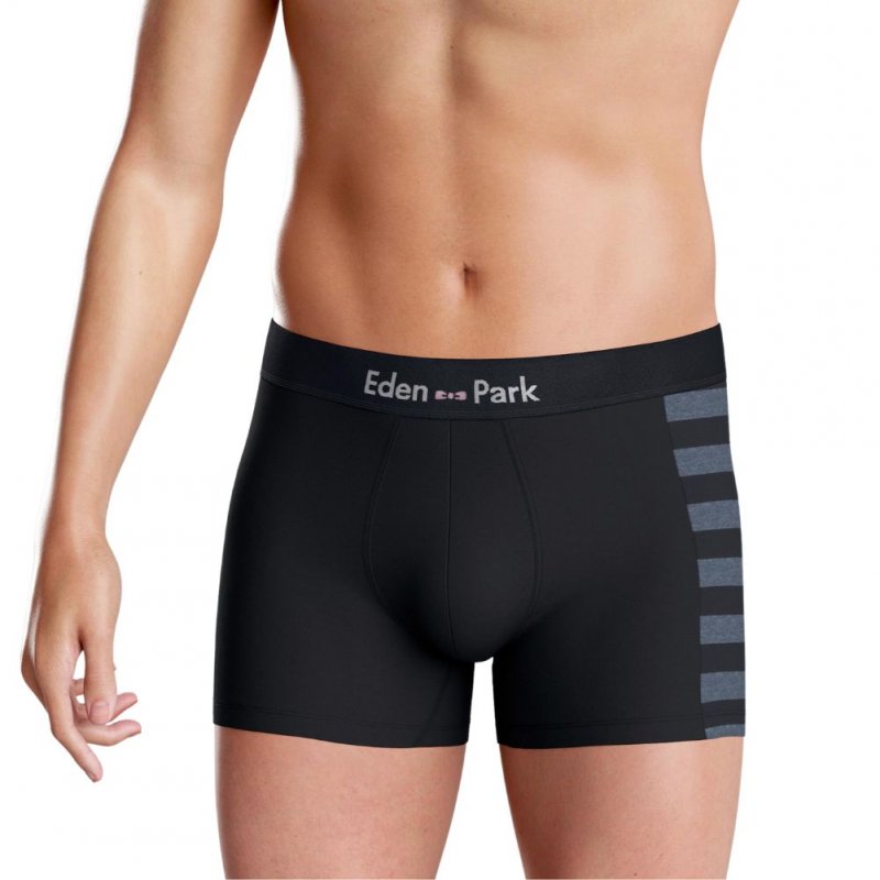 LOT DE 2 Boxer Sous-vêtements Homme DUOSTRIP Bleu et Marine