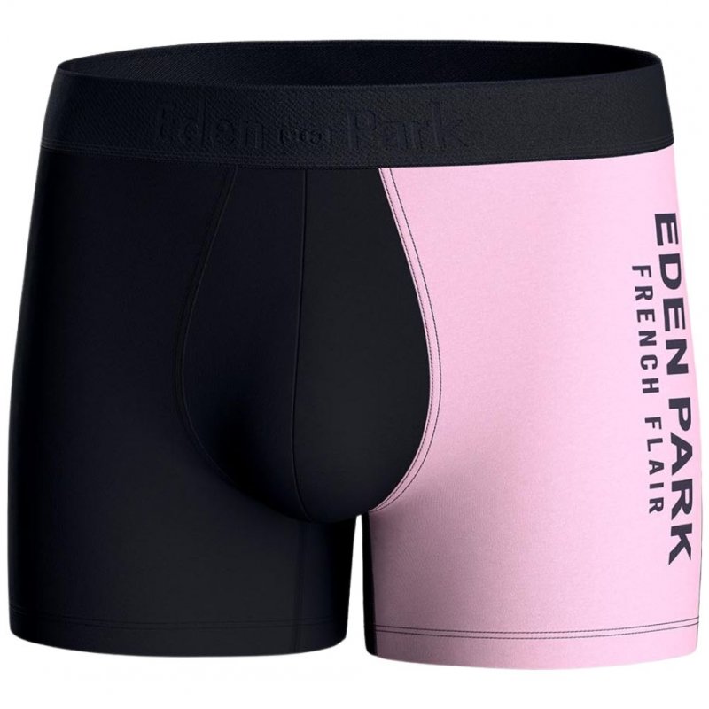 Boxer Homme BICOUL Rose et Marine