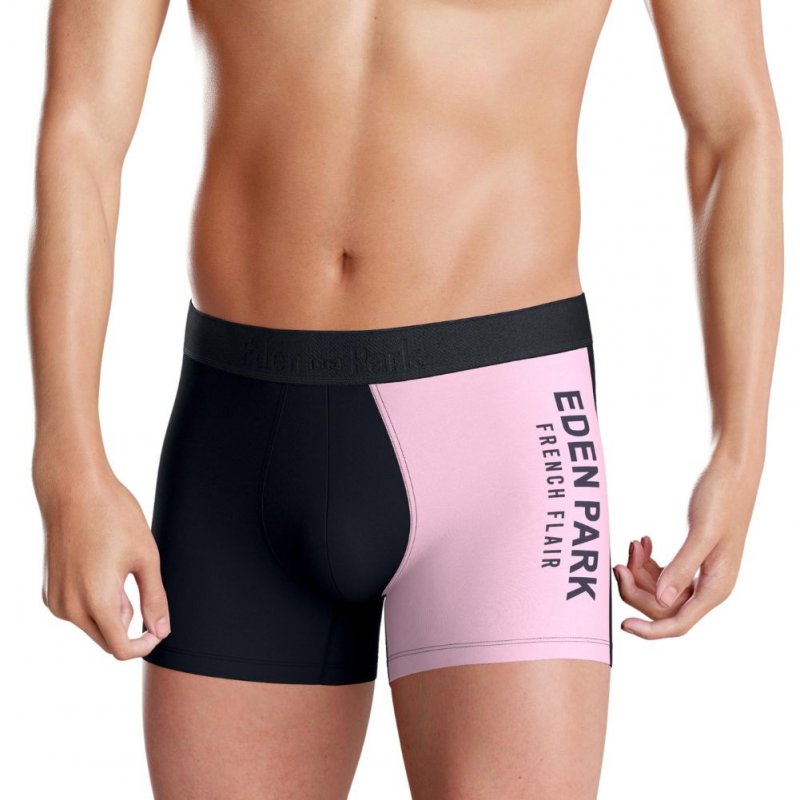 Boxer Homme BICOUL Rose et Marine