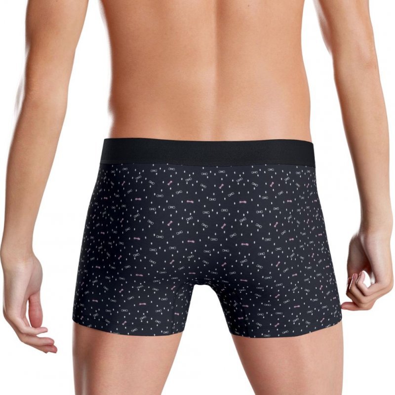 Boxer Homme NOEUDBAL Rose et Marine