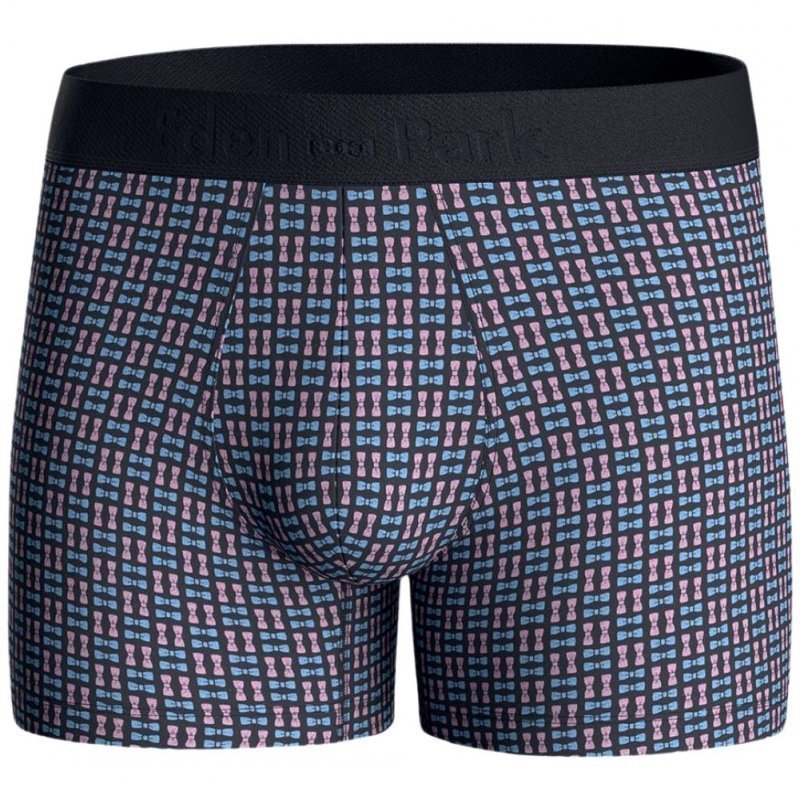 Boxer Homme NOEUDSBIC Rose et Marine