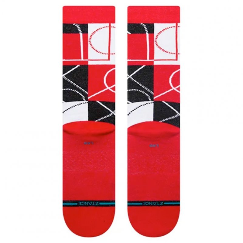 Chaussettes Homme ZONE Rouge et Noir