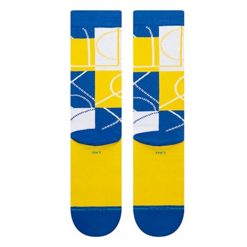 Chaussettes Homme ZONE Jaune et Bleu