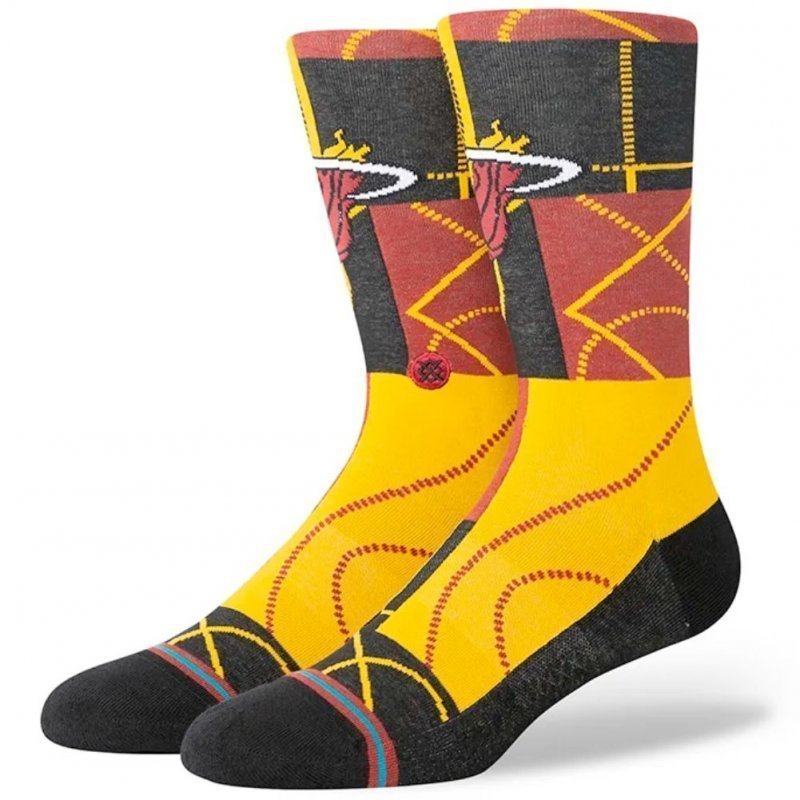 Chaussettes Homme ZONE Jaune et Noir