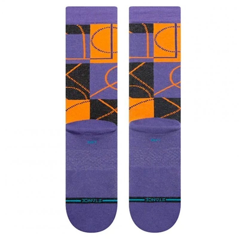 Chaussettes Homme ZONE Violet et Orange