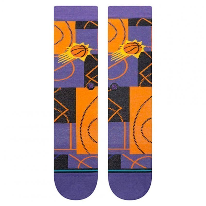 Chaussettes Homme ZONE Violet et Orange