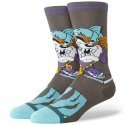 Chaussettes Homme TAZ CREW Marron et Ciel