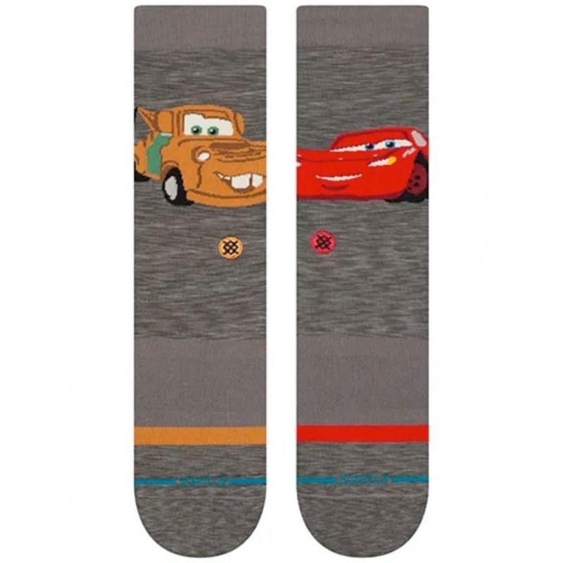 Chaussettes Homme KACHOW Gris et Rouge