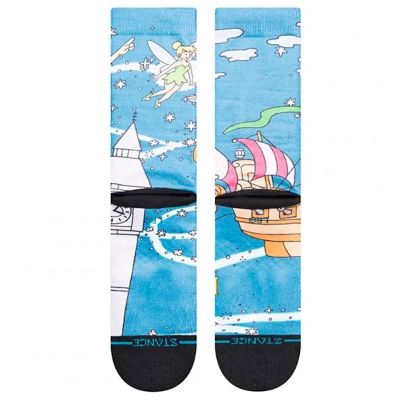 Chaussettes Homme PETER PAN BY TRAVIS Bleu et Blanc